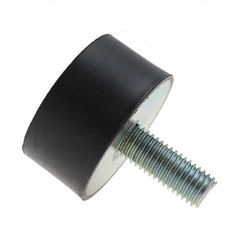 M14 x 35mm Anti-Vibration Mount - Male Flat Buffers (Weight Rating 407 kg) | Vital Parts