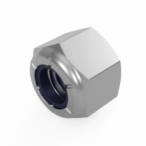 M24 - Nylon Lock Hex Nut High DIN 982 | Vital Parts