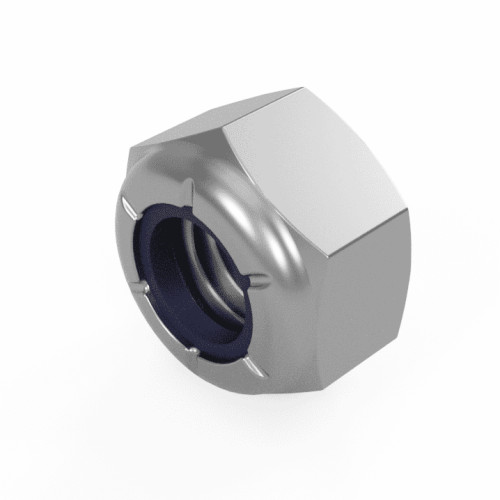 M8 - Thin Nyloc Hex Nuts DIN 985 | Vital Parts