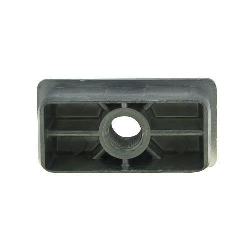 M10 - 80 x 30mm - Rectangular Metal Threaded Inserts - Aluminium | Vital Parts