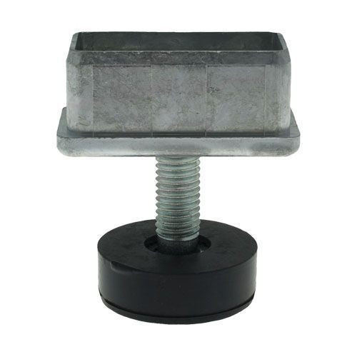 M10 - 80 x 30mm - Rectangular Metal Threaded Inserts - Aluminium | Vital Parts