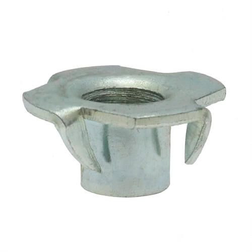 M8 T Nut, 9.5mm Length, 22mm Diameter, Steel