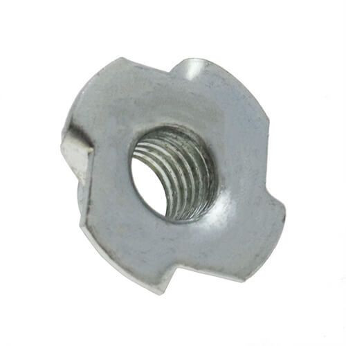 M8 T Nut, 9.5mm Length, 22mm Diameter, Steel