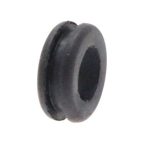 Open Rubber Grommets - 10mm Mounting Hole Diameter - Black EPDM
