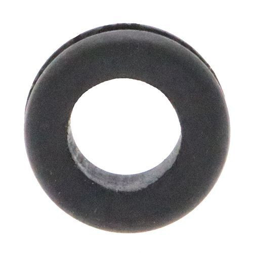 Open Rubber Grommets - 14mm Mounting Hole Diameter - Black EPDM