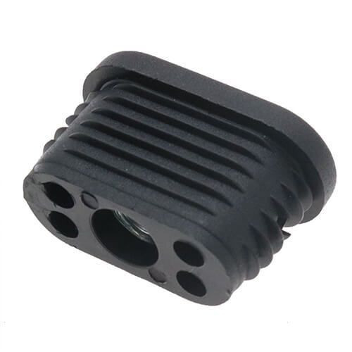 Oval Threaded Tube Insert - 40mm x 20mm Outside Diameter