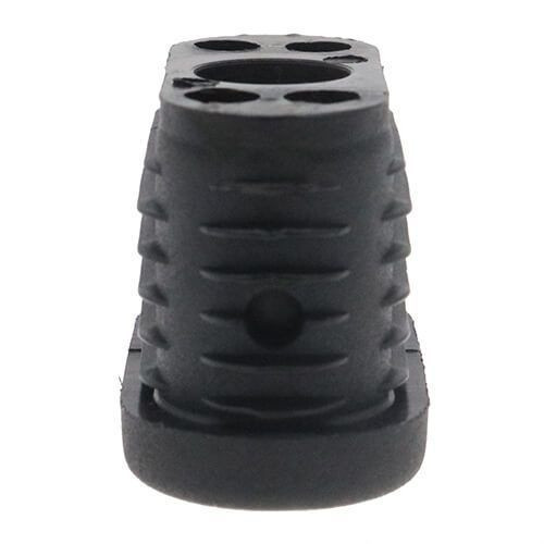 Oval Threaded Tube Insert - 40mm x 20mm Outside Diameter