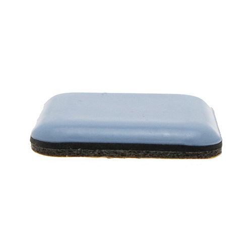 Adhesive Teflon Furniture Sliders - 16mm x 16mm x 5mm