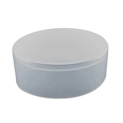 11mm Pipe End Caps, 19.7mm Height, Natural LDPE