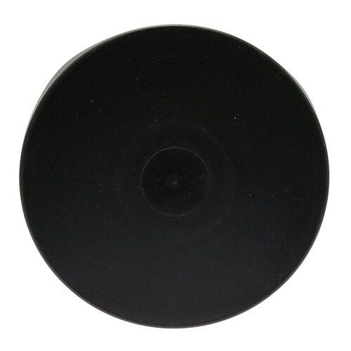 85mm Pipe End Caps, 25mm Height, Black LDPE