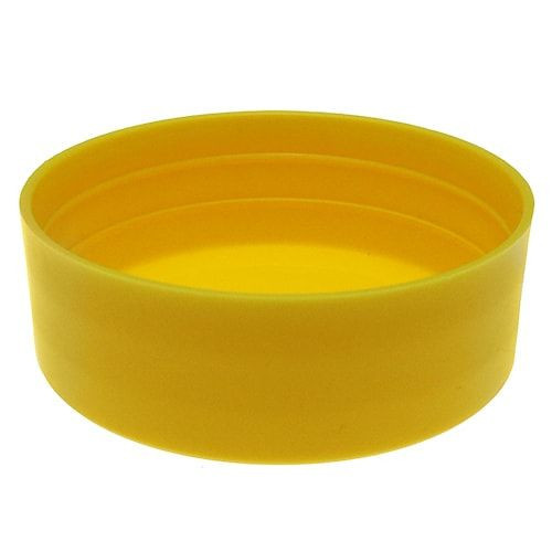 762mm Pipe End Caps, 120mm Height, Yellow LDPE