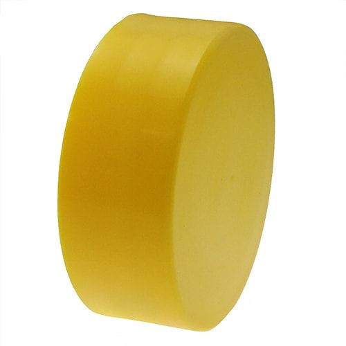 762mm Pipe End Caps, 120mm Height, Yellow LDPE