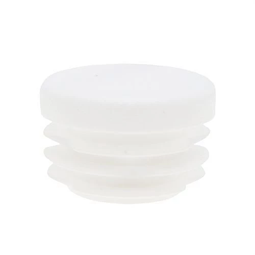 Round Tube Insert - To Fit 8-10.4mm Tube, White, LDPE Plastic
