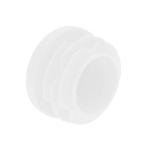 Round Tube Insert - To Fit 8-10.4mm Tube, White, LDPE Plastic
