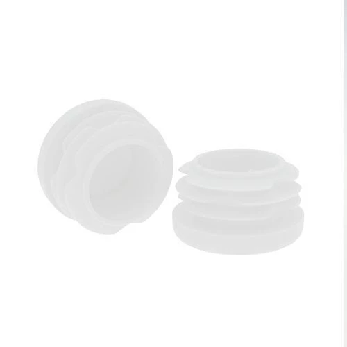 Round Tube Insert - To Fit 8-10.4mm Tube, White, LDPE Plastic