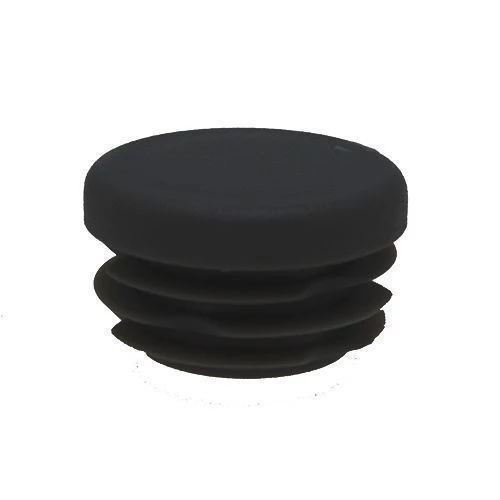Round Tube Insert - To Fit 8.7-11.1mm Tube, Black, LDPE Plastic