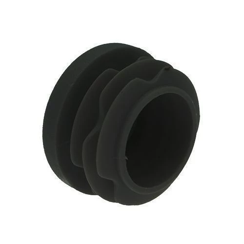 Round Tube Insert - To Fit 8.7-11.1mm Tube, Black, LDPE Plastic