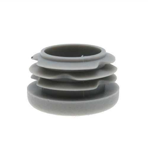 Round Tube Insert - To Fit 12-14.4mm Tube, Grey, LDPE Plastic