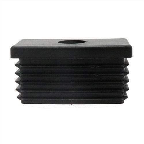 M10 x 40 x 30mm - Rectangular Threaded Tube Inserts - LDPE | Vital Parts