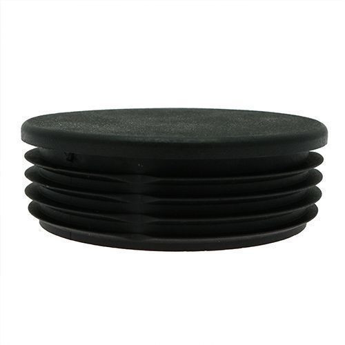 Round Tube Insert - To Fit 16-19.4mm Tube, Black, LDPE Plastic