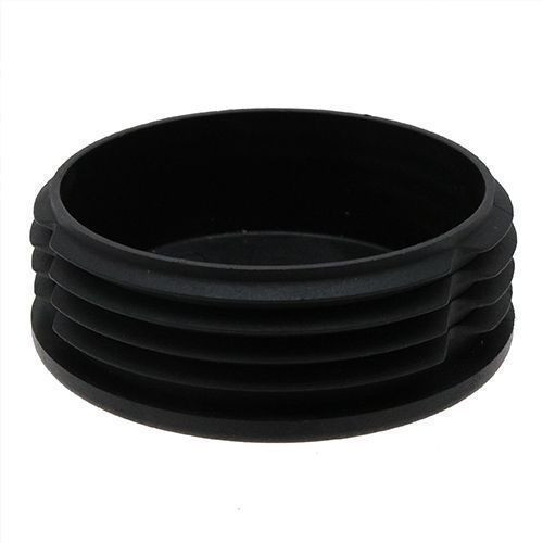 Round Tube Insert - To Fit 16-19.4mm Tube, Black, LDPE Plastic