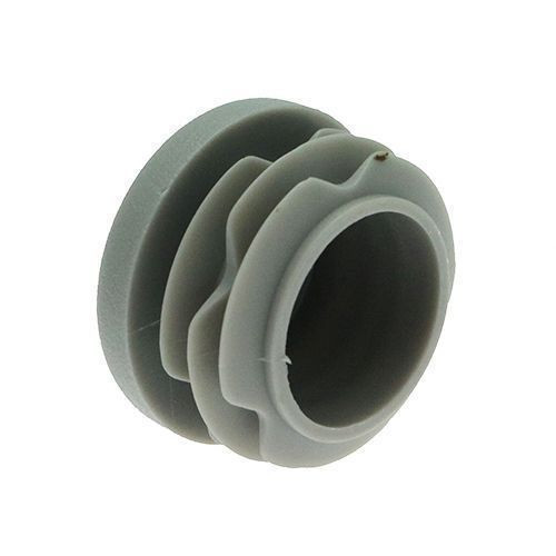 Round Tube Insert - To Fit 15-19mm Tube, Grey, LDPE Plastic