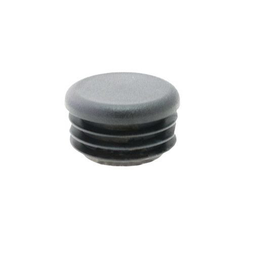 Round Tube Insert - To Fit 19.4-23.4mm Tube, Black, LDPE Plastic