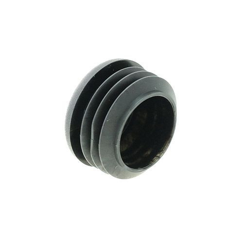 Round Tube Insert - To Fit 19.4-23.4mm Tube, Black, LDPE Plastic
