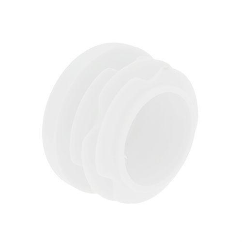 Round Tube Insert - To Fit 19.4-23.4mm Tube, White, LDPE Plastic