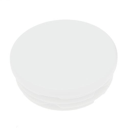 Round Tube Insert - To Fit 35-39mm Tube, White, LDPE Plastic