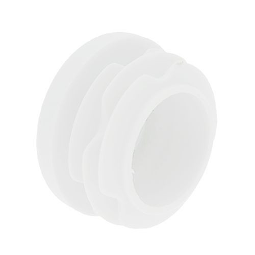 Round Tube Insert - To Fit 41.6-45.6mm Tube, White, LDPE Plastic