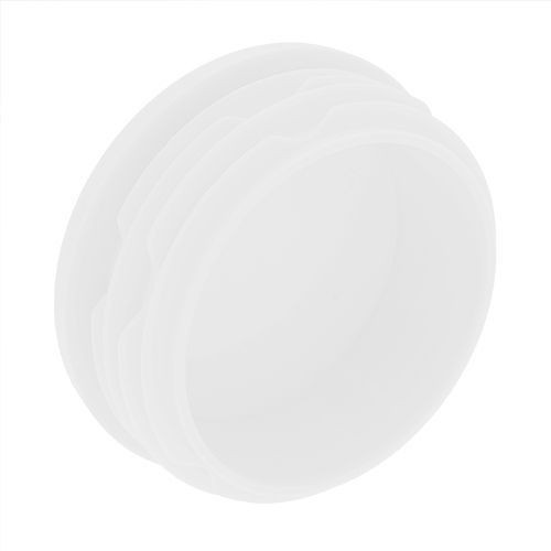 Round Tube Insert - To Fit 38-43.4mm Tube, White, LDPE Plastic