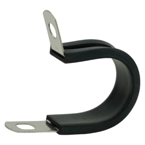 Rubber Lined P Clip 12mm, A4 Stainless Steel
