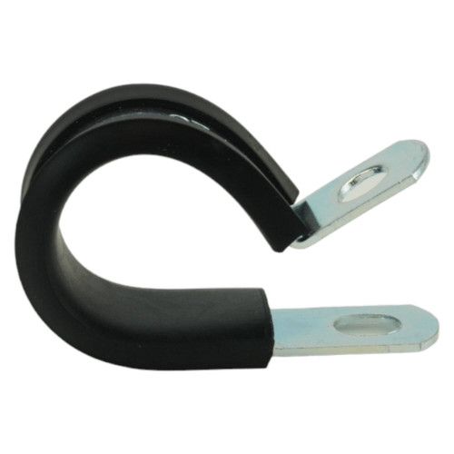 Rubber Lined P Clip 13mm BZP | Pipe & Cable Fixing