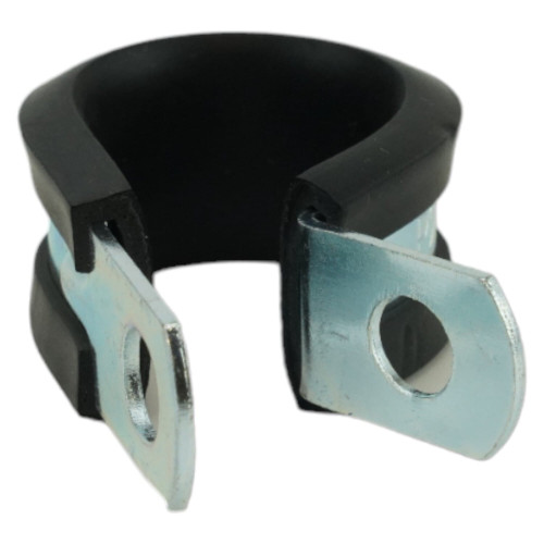 Rubber Lined P Clip 13mm BZP | Pipe & Cable Fixing