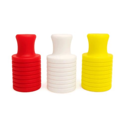Silicone Ribbed Plugs