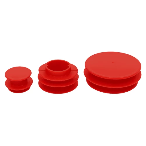 Ribbed Pipe End Plugs