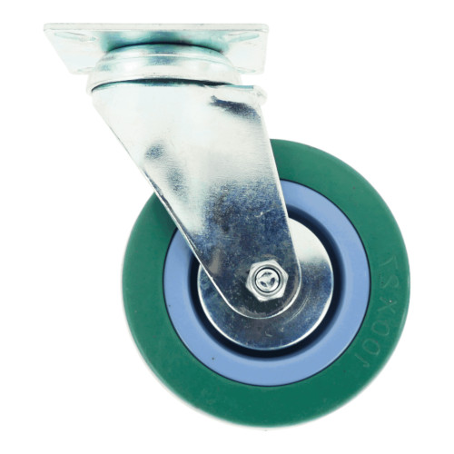 Top Plate Green Budget Castors
