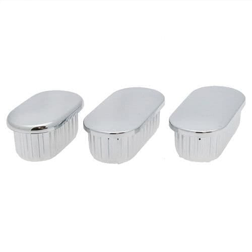 Chromed Oval Tube Inserts
