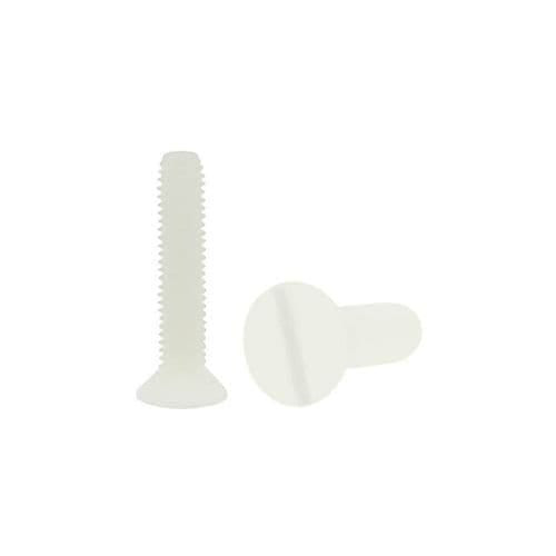 Slotted Head Nylon Screws