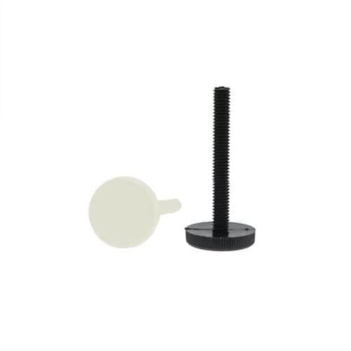 Plastic Threaded Low Profile Thumbscrews