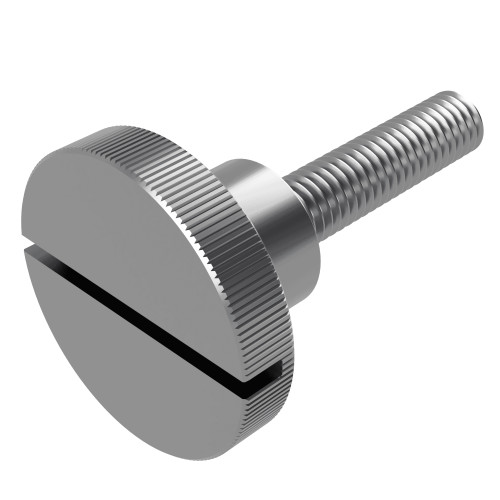 Slotted Knurled Thumb Screw DIN 465