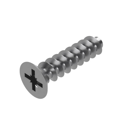 Pozi Countersunk PT45 Screws for Hard Plastics