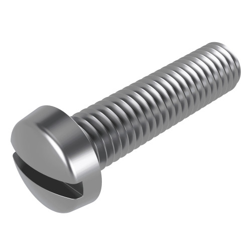 Cheese Head Slotted Screws DIN 84