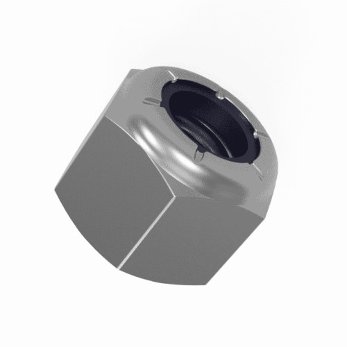 Nylon Lock Hex Nut High DIN 982